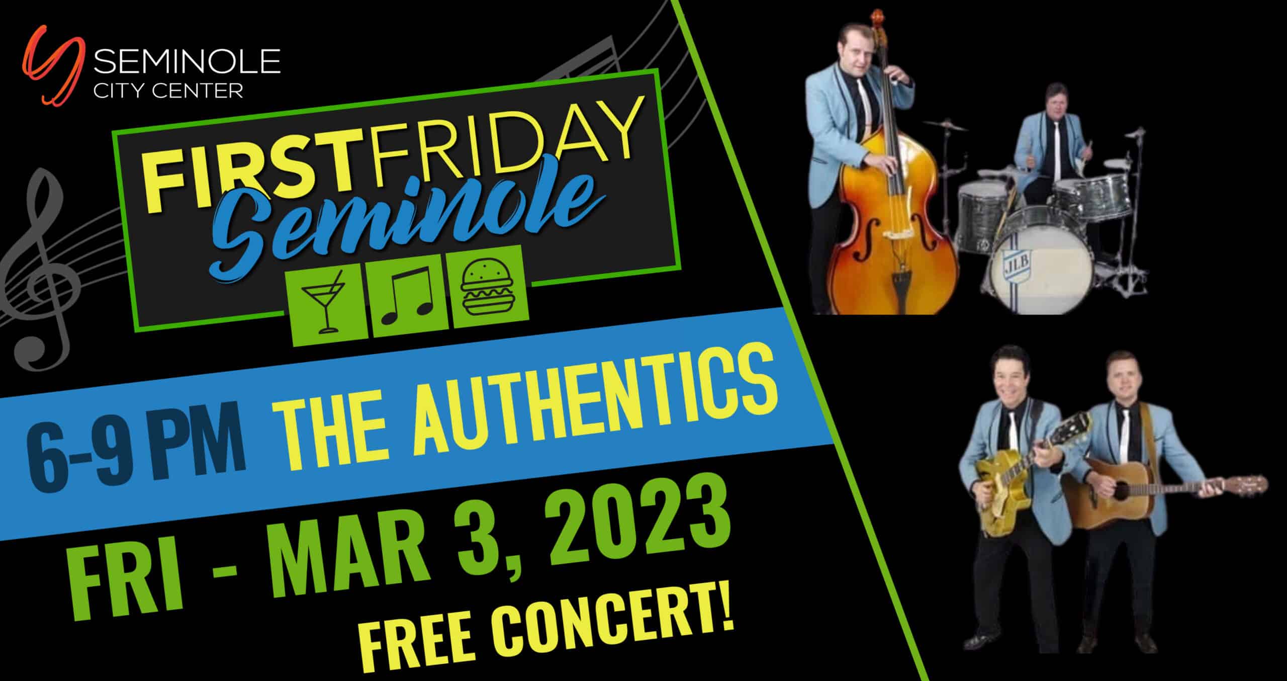 First Friday Seminole The Authentics Seminole City Center
